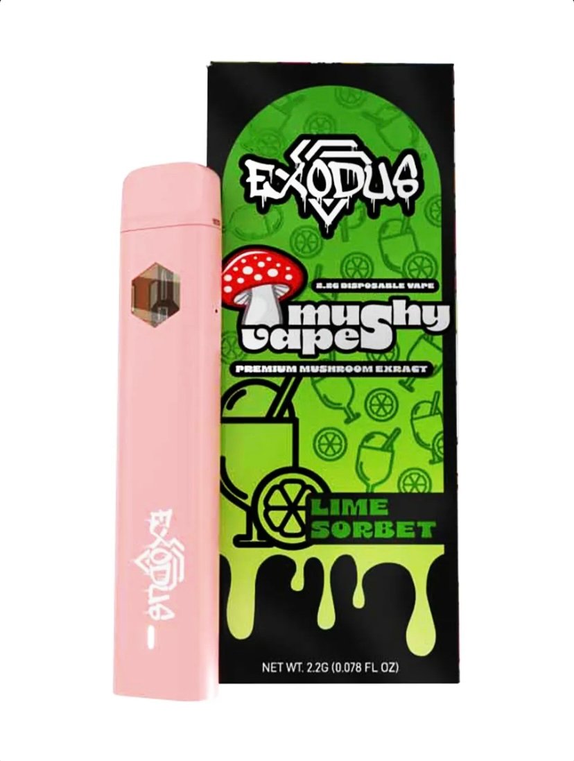 Lime Sorbet Exodus Mushy Disposable Vape 2.2G