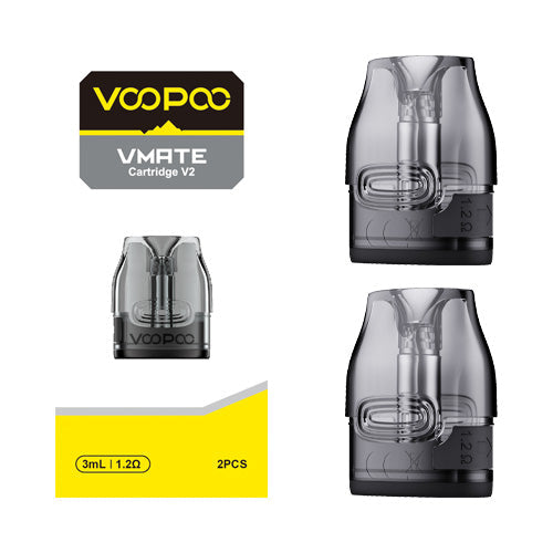 VooPoo VMate Pod Cartridge Replacements (2pk) - Image 2