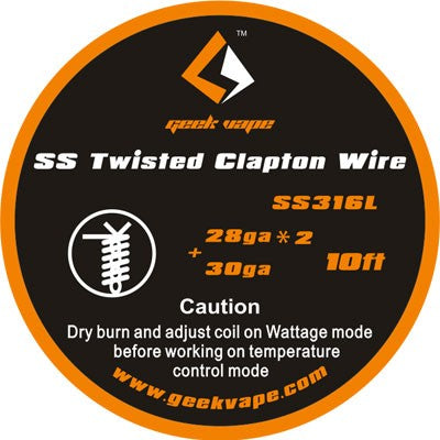 Geekvape Stainless Steel Coil Wires SS - Image 2